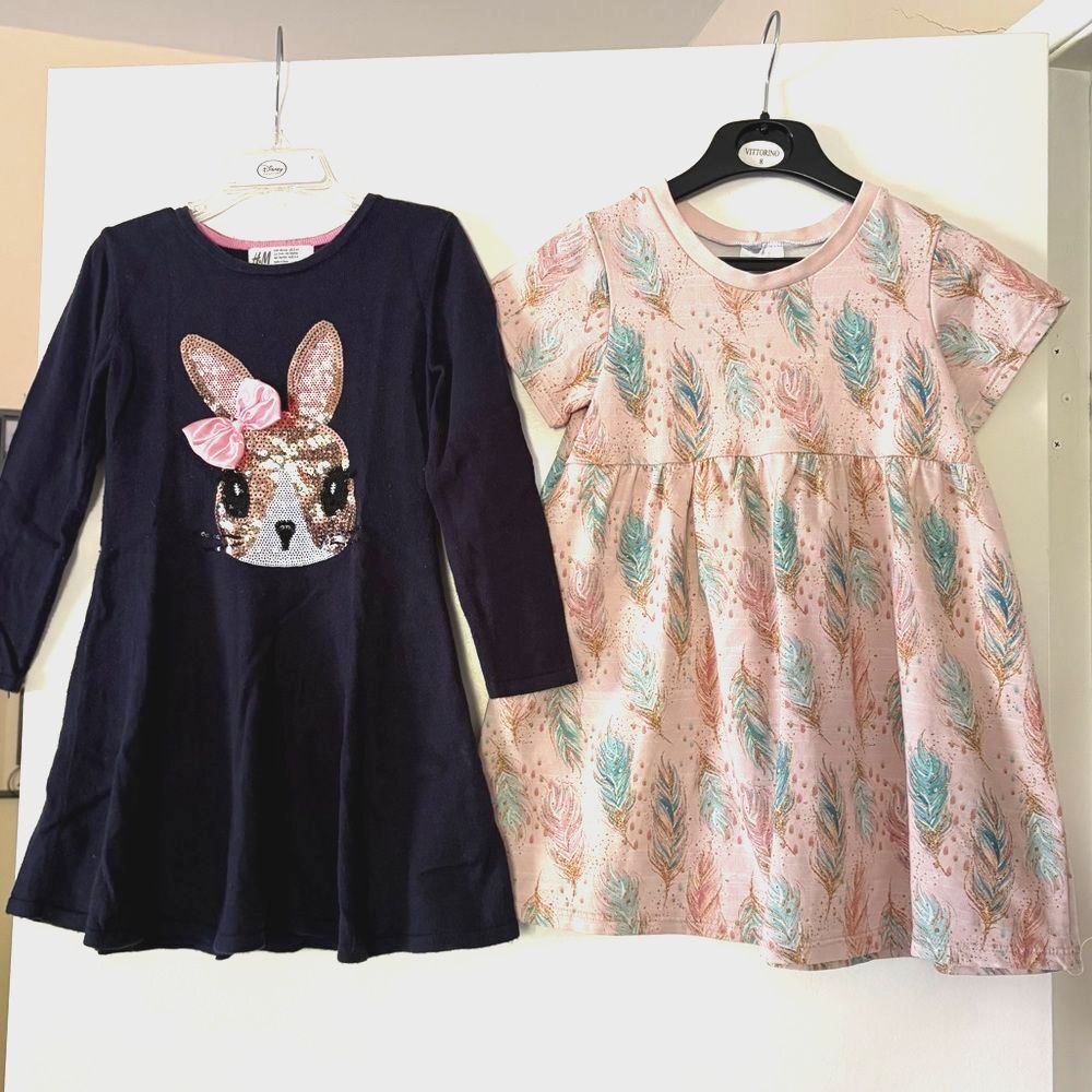 Toddler Bunny Spring Sweater Dress Bundle 3T Girls Pink Boho Indie Boutique Kids